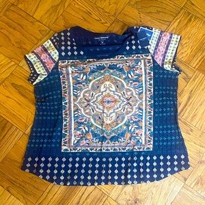 Lucky Brand printed blouse